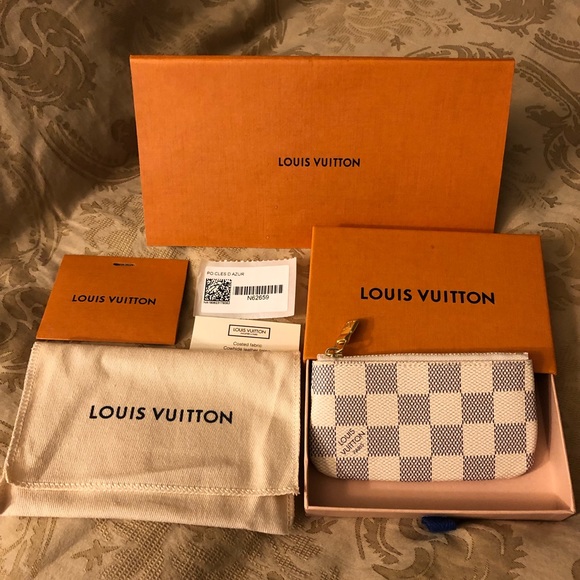 Louis Vuitton Handbags - Louis Vuitton Damier Azur Key Pouch